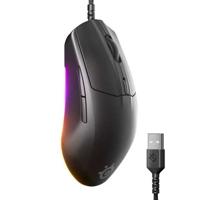 Rato Steelseries Rival 3 Gen2 Preto