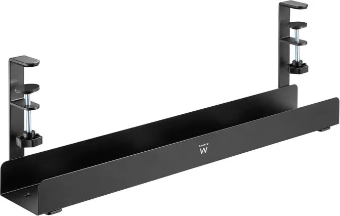 Suporte para Cabos Ewent EW1548 Clamp-On Under Desk Preto
