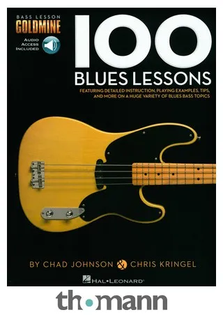 Hal Leonard 100 Blues Lessons Bass