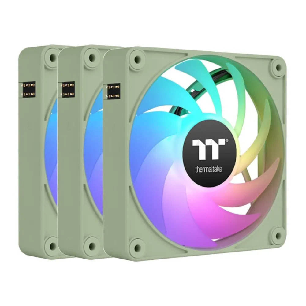 Ventoinha Magnética de Caixa ThermalTake CT120 EX ARGB Verde 3 Unidades