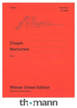 Wiener Urtext Edition Chopin Nocturnes