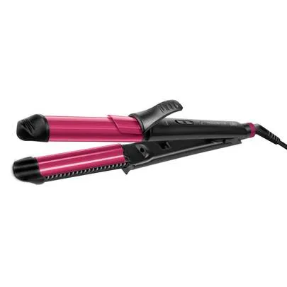 Modelador de Cabelo Rowenta Fashion Stylist CF4512F0 Preto/Rosa
