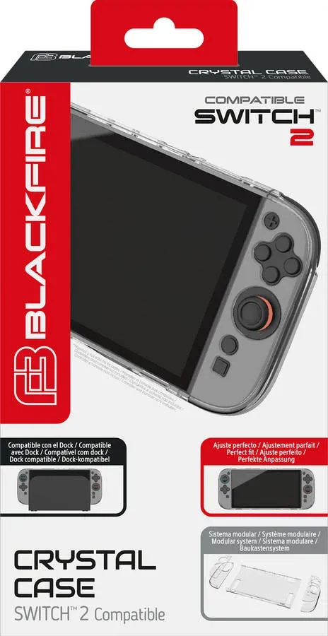 Capa Portetora BLACKFIRE Nintendo Switch 2 Crystal