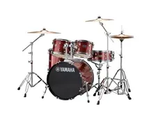 Yamaha Rydeen Studio c/Pratos Paiste 101 Burgundy Glitter