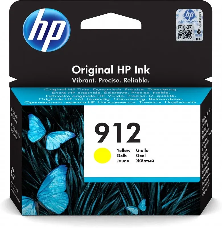 HP 912 Cartucho de Tinta Original Amarelo (3YL79AE)