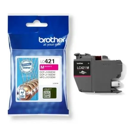 Tinteiro LC421M Magenta Brother