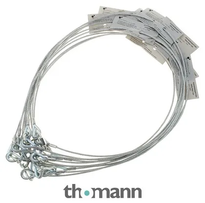 Stairville Safety Set 100cm/3mm 10pcs.
