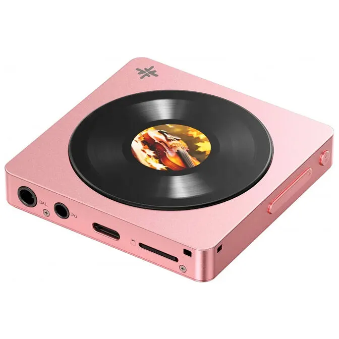 Leitor áudio Retro Hi-Res FiiO Snowsky DISC Rosa