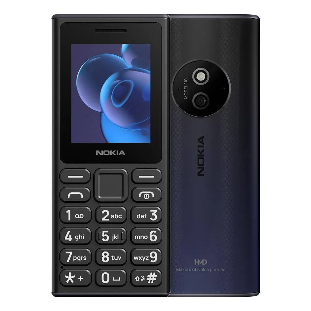 Telemóvel Nokia 110 (2024) Dual SIM Preto