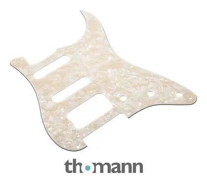 Fender Pickguard HSS Aged White Moto