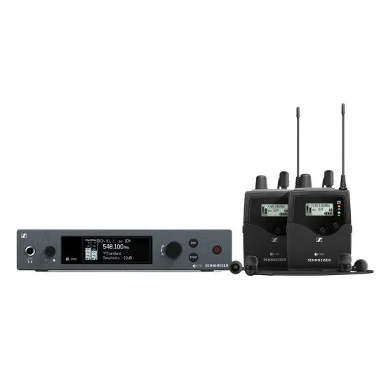 Sennheiser SISTEMA MONIÇÃO DUPLO ew IEM G4 TWIN B (626 668 MHz)