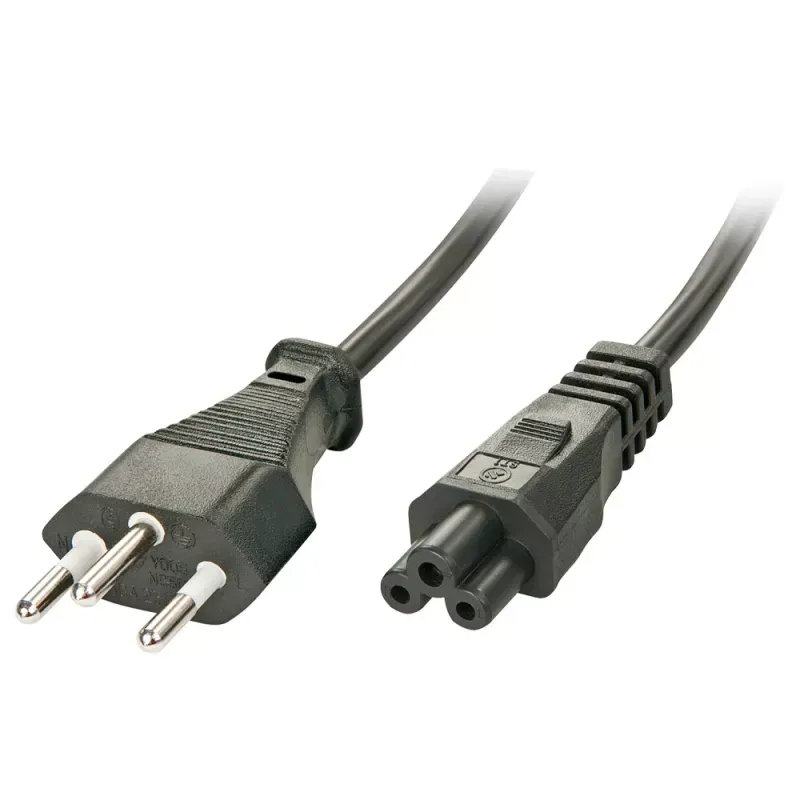 2M SWISS MAINS PLUG TO IEC C5