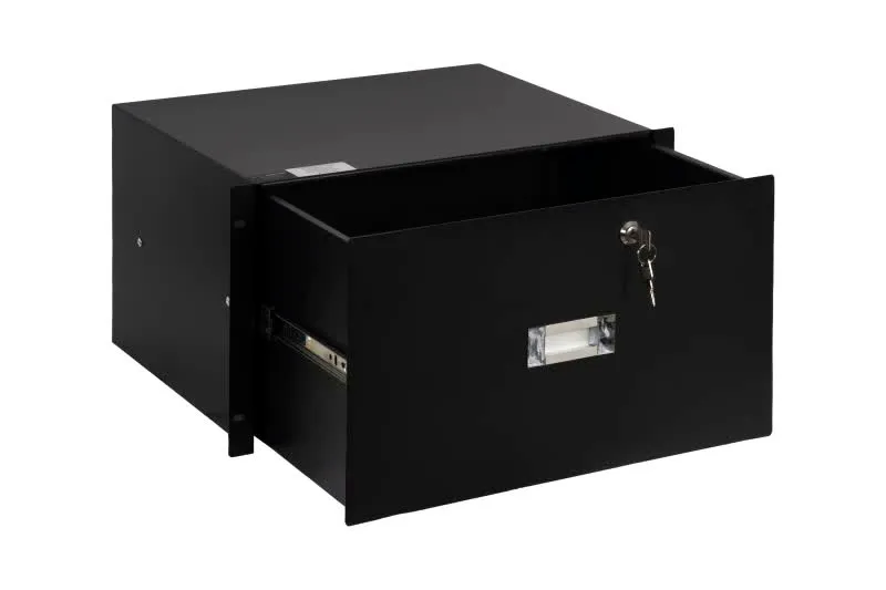Gaveta Metálica 6 U P/ Rack 19 C/ Chave - FRP-16