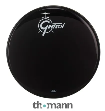 Gretsch Drums 20" Bass Drum Head Black/Logo