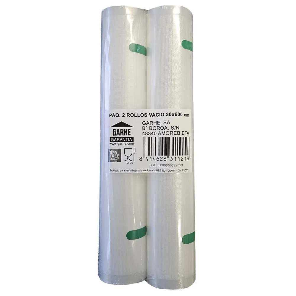 Garhe 31121 Saco Embalagem 2 Rolos Gof 30X600Cm