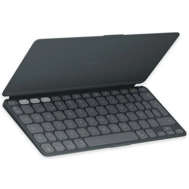 Logitech Keys-To-Go 2 para Apple Teclado Multi dispositivo Sem Fios Bluetooth Grafite
