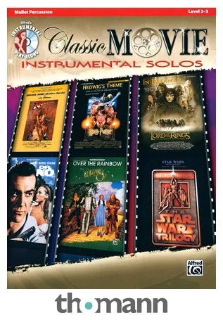 Alfred Music Publishing Classic Movie Instr. Mallets