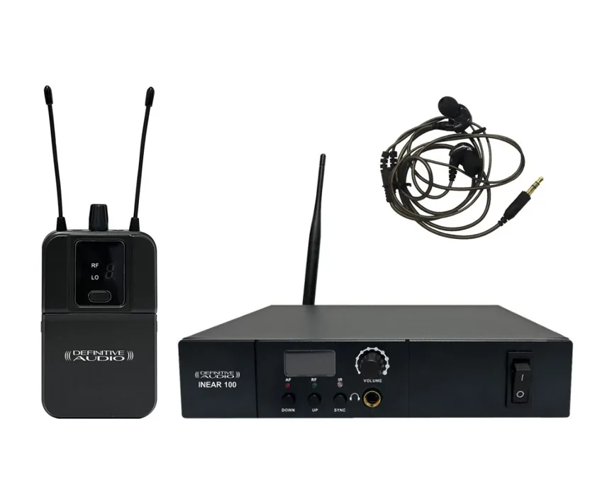 Sistema In ear Wireless Definitive Audio INEAR 100