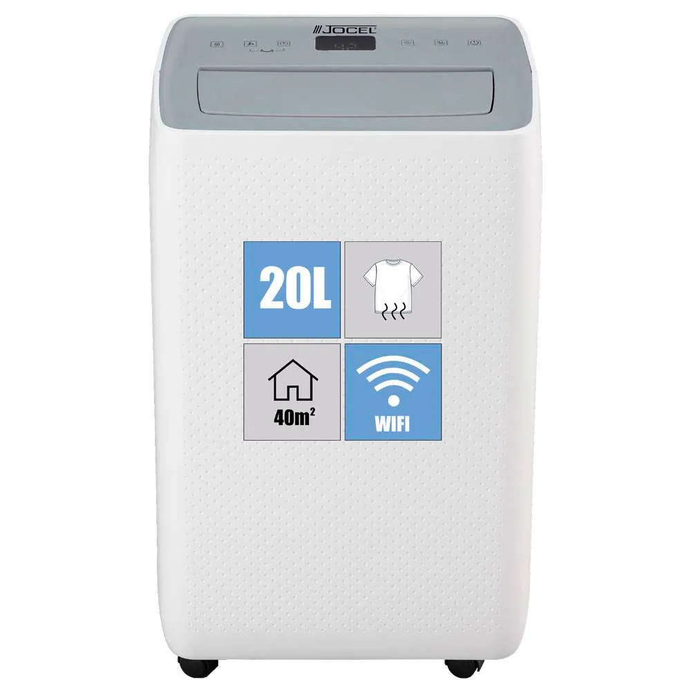 Desumidificador Jocel JDE002167 20L/Dia 420W 41dB(A) WiFi Branco
