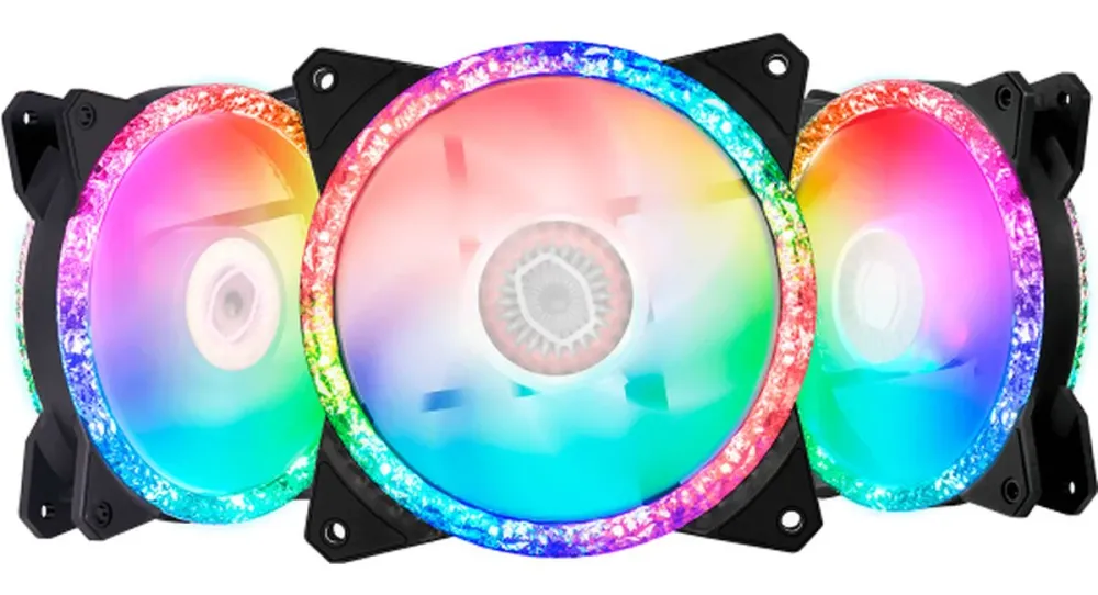 Ventoinha Cooler Master MasterFan MF120 Prismatic (Pack 3)