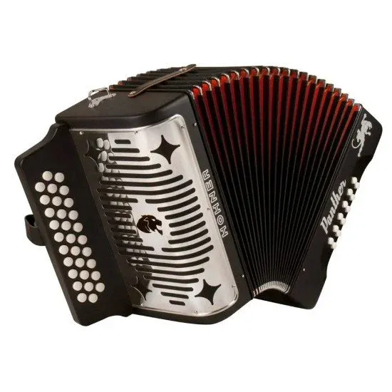 Hohner CONCERTINA Panther II Black GCF