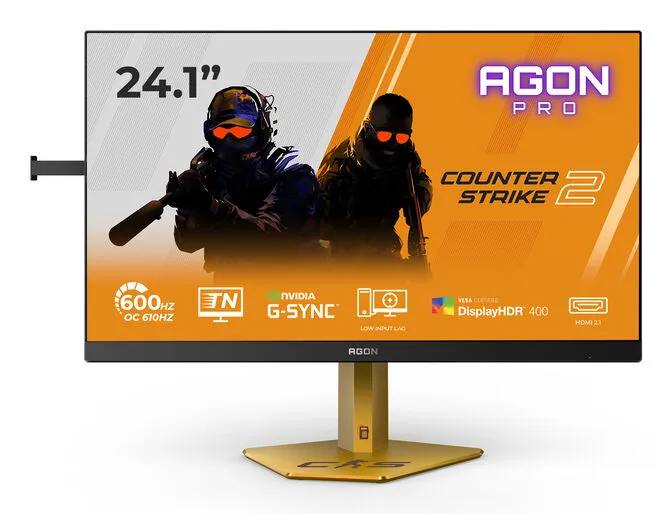 Monitor AGON by AOC 24" CS24A Ultra-Fast TN eSports FHD 610Hz 0.3ms G-SYNC RGB