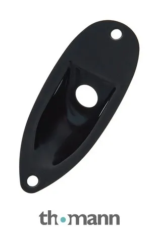 Harley Benton Parts Jack Plate Black ST