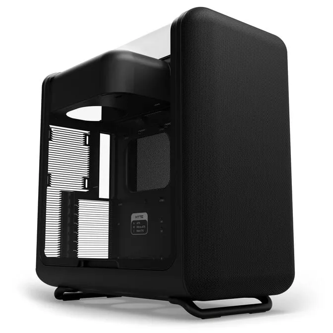 Caixa ATX Hyte X50 Vidro temperado Pitch Preto
