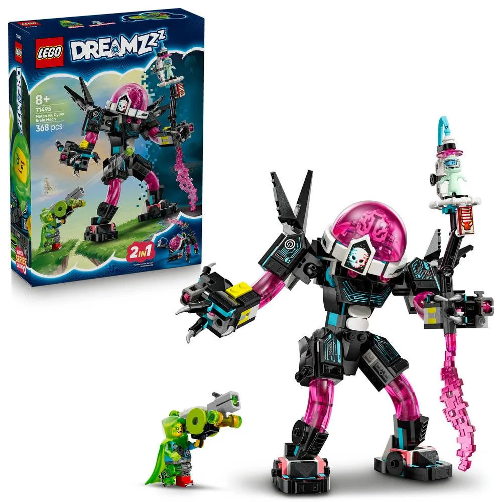 LEGO DREAMZzz Mateo contra Robô de Cérebro Cibernético - 71495