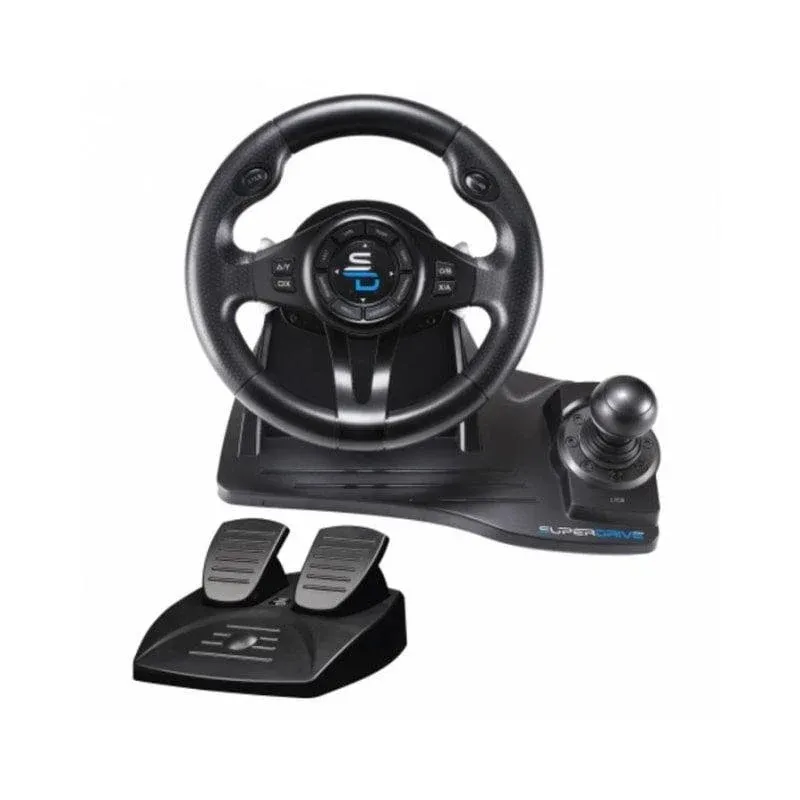 Volante SUBSONIC GS550 Simulação com pedais e levantar, 270°, multiplataforma
