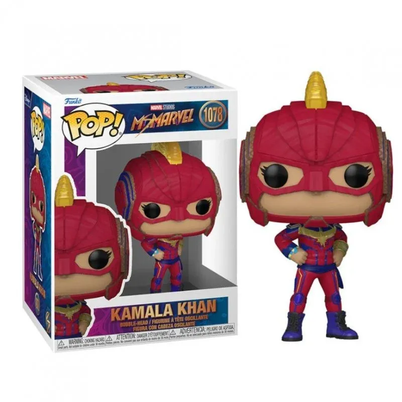 Figura Funko Pop! Marvel Ms. Marvel Kamala Khan #1078