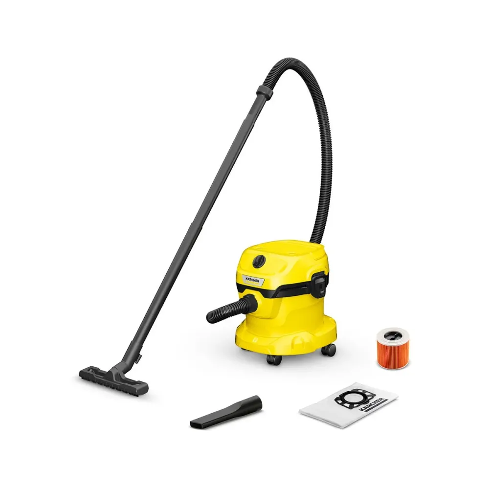 Aspirador Kärcher Aspirador Sólidos/Líquidos WD 2 Plus V-12/4/18/C 1000W
