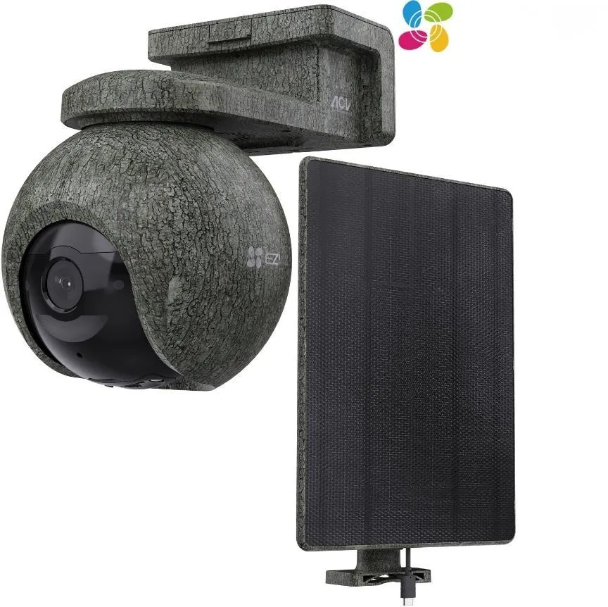 EZVIZ EB8 Câmera sem fio 4G com painel solar camuflado CS-EB8/SP moro