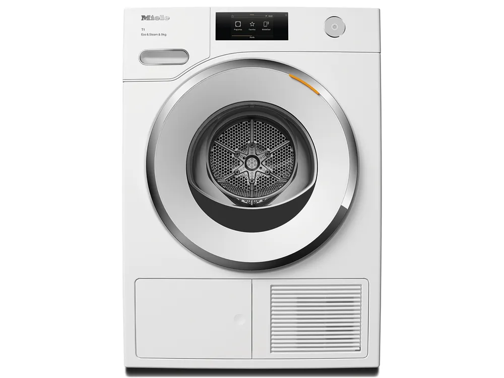 Máquina de Secar Roupa MIELE TWR780WP Eco&Steam (9 kg - Bomba de Calor - Branco)