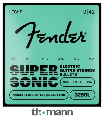 Fender 3250L 9-42 Bullet End