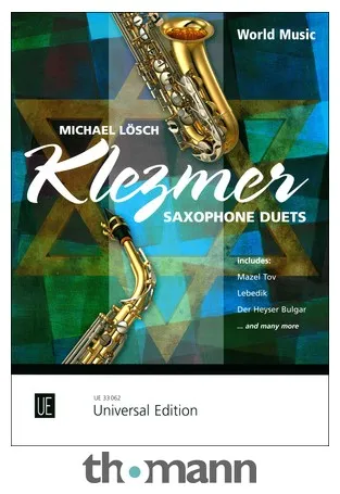 Universal Edition Klezmer Saxophone Duets