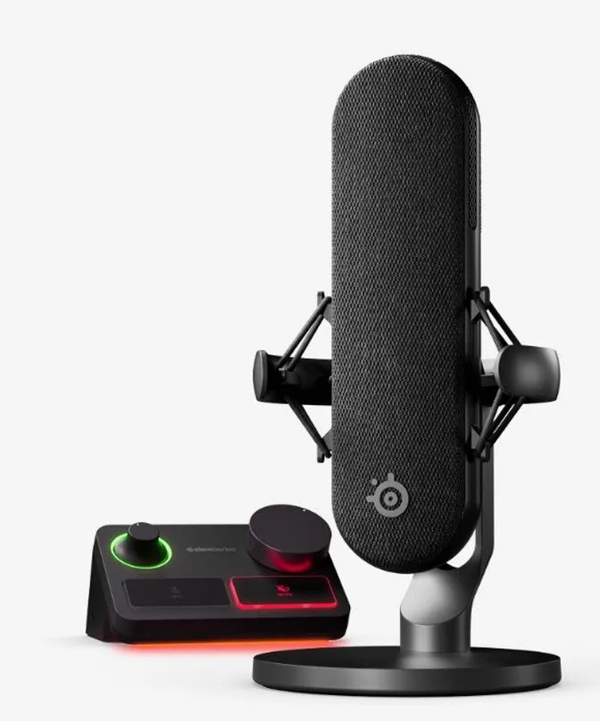 Microfone SteelSeries Alias Pro XLR Preto