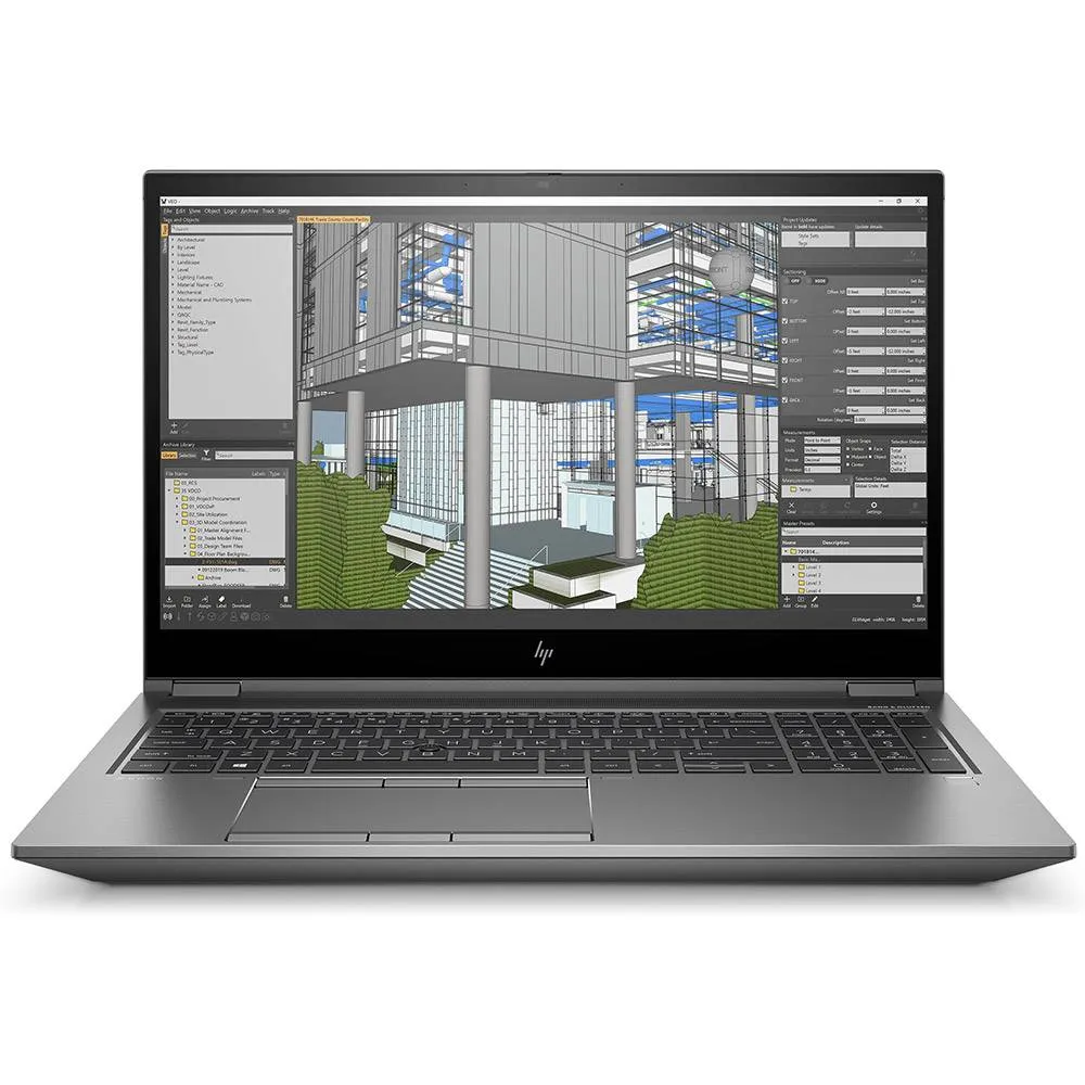 Portátil HP ZBook Fury 15 G7 Intel Core i7-10850H | 32GB RAM | SSD 1TB | Quadro RTX 3000 | Windows 11 Pro - Recondicionado