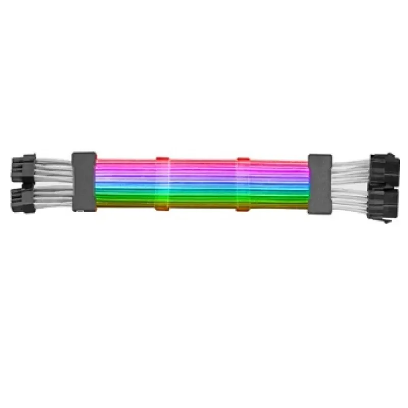 Cabo Extensão VGA PCI-E 16 PINS (8+8) M/F ARGB 0.31M