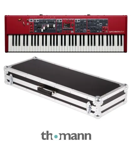 Clavia Nord Electro 7 HP Case Bundle