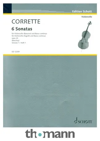 Schott Corette Delices de la Solitude
