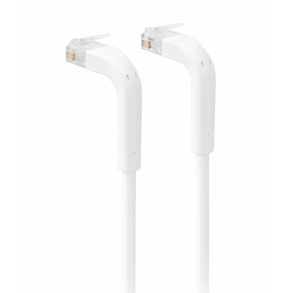 Cabo de Rede Ewent IM1301 CAT.6a U/UTP Slim Flexível 100% Cobre 0.5m Branco
