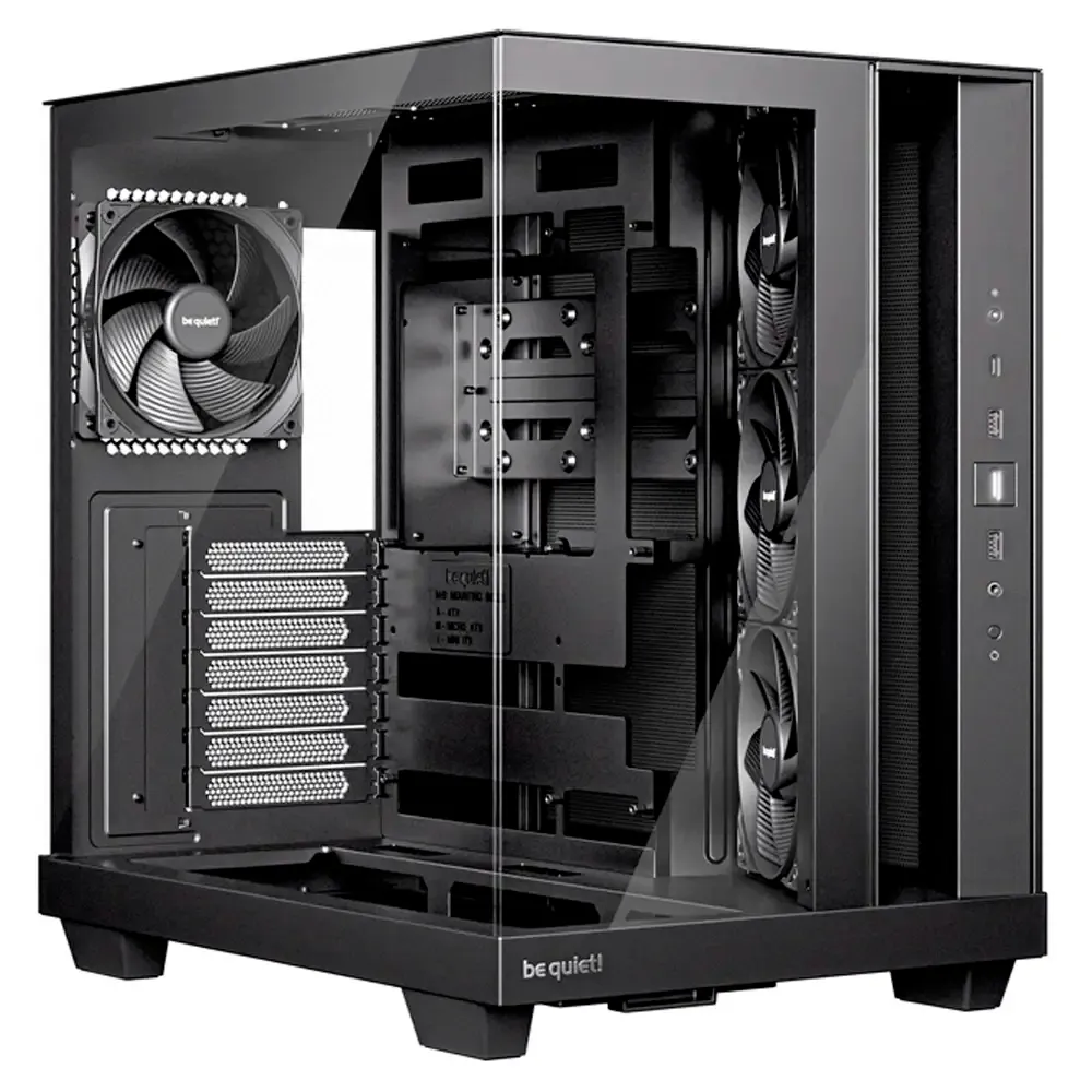 Caixa ATX be quiet! Light Base 500 Tempered Glass Preta