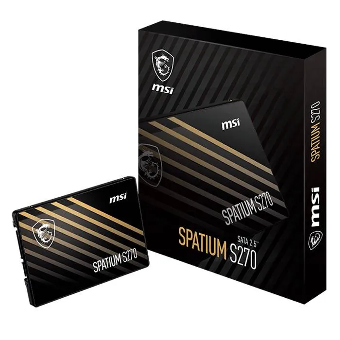 SSD 2.5 MSI Spatium S270 960GB TLC NAND SATA III (6 Gb/s)