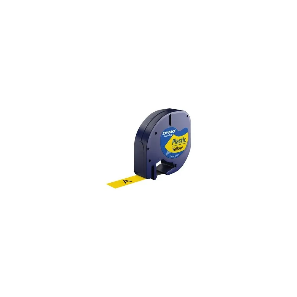 CINTAS PLASTICO 12MM X 4M NE/AMA