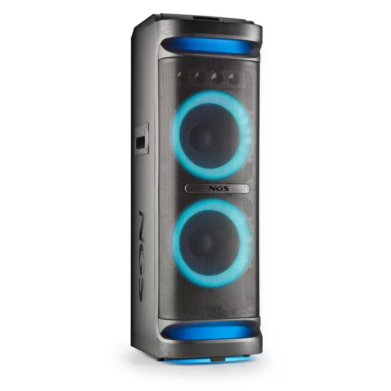 Coluna Bluetooth NGS Wild Space 3 4000W Preta