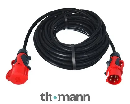 Stairville CEE Cable 32A 6,0mm² 20m Grip