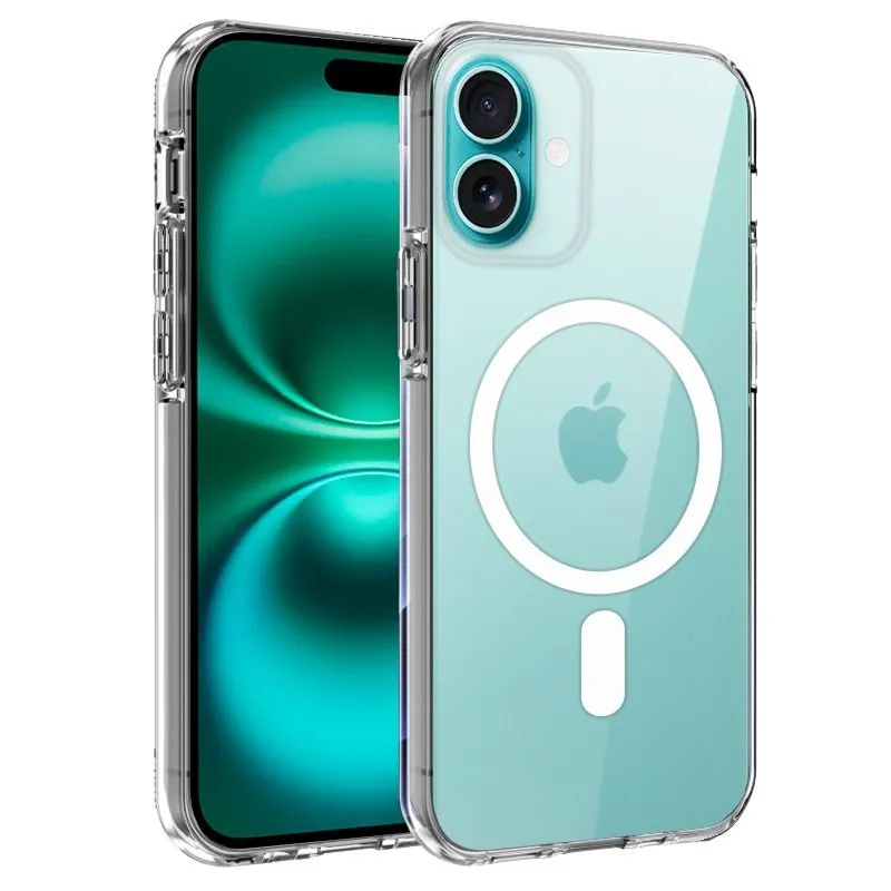 Cool Capa Magnética Transparente para iPhone 16 Plus