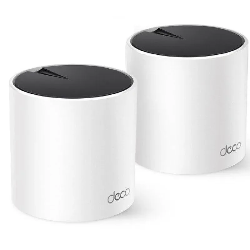 WiFi Mesh TP-Link Deco X55 2 Nós 3000 Mbps Cobertura 4500 pés² Segurança