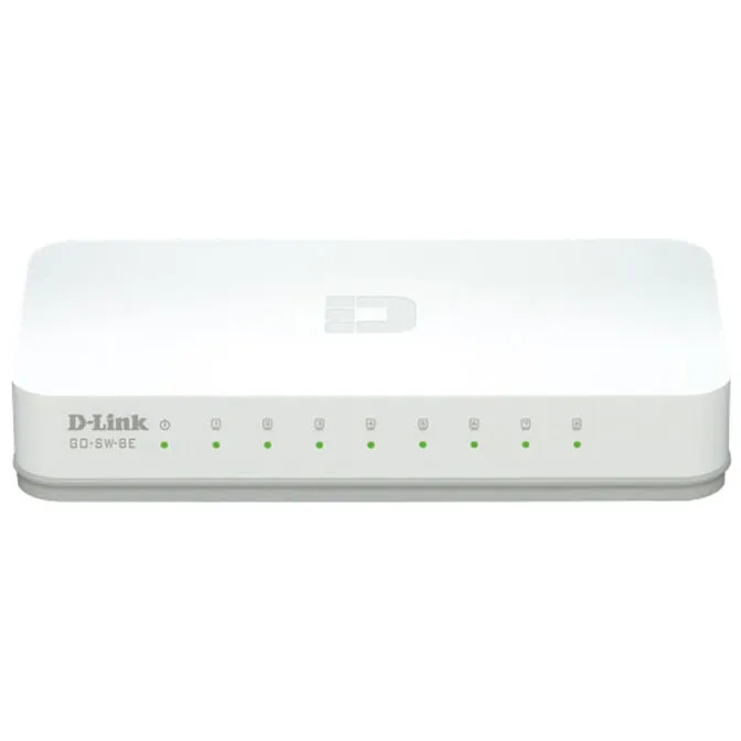 Switch D-Link GO-SW-8E 8 Portas 10/100Mbps